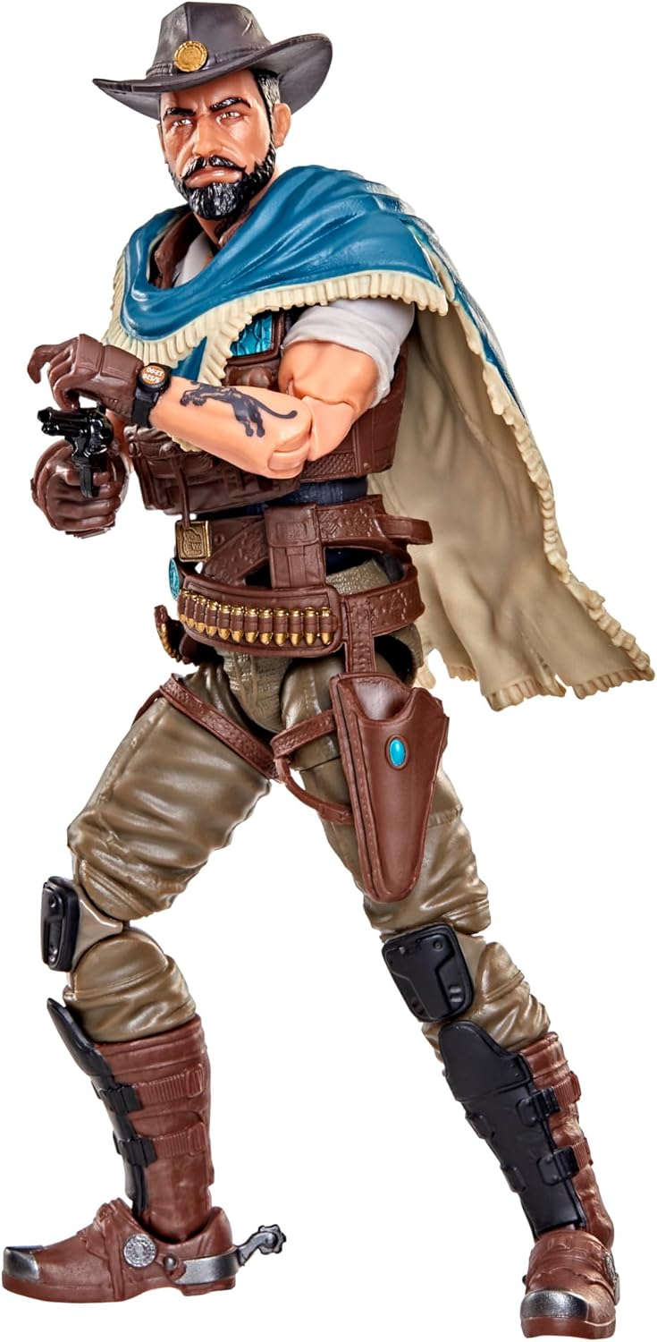 G.I. Joe Classified Series #200, Alejandro Balam Sundown Luna Mendoza, Collectible 6 Inch Action Figure Set with 5 Accessories