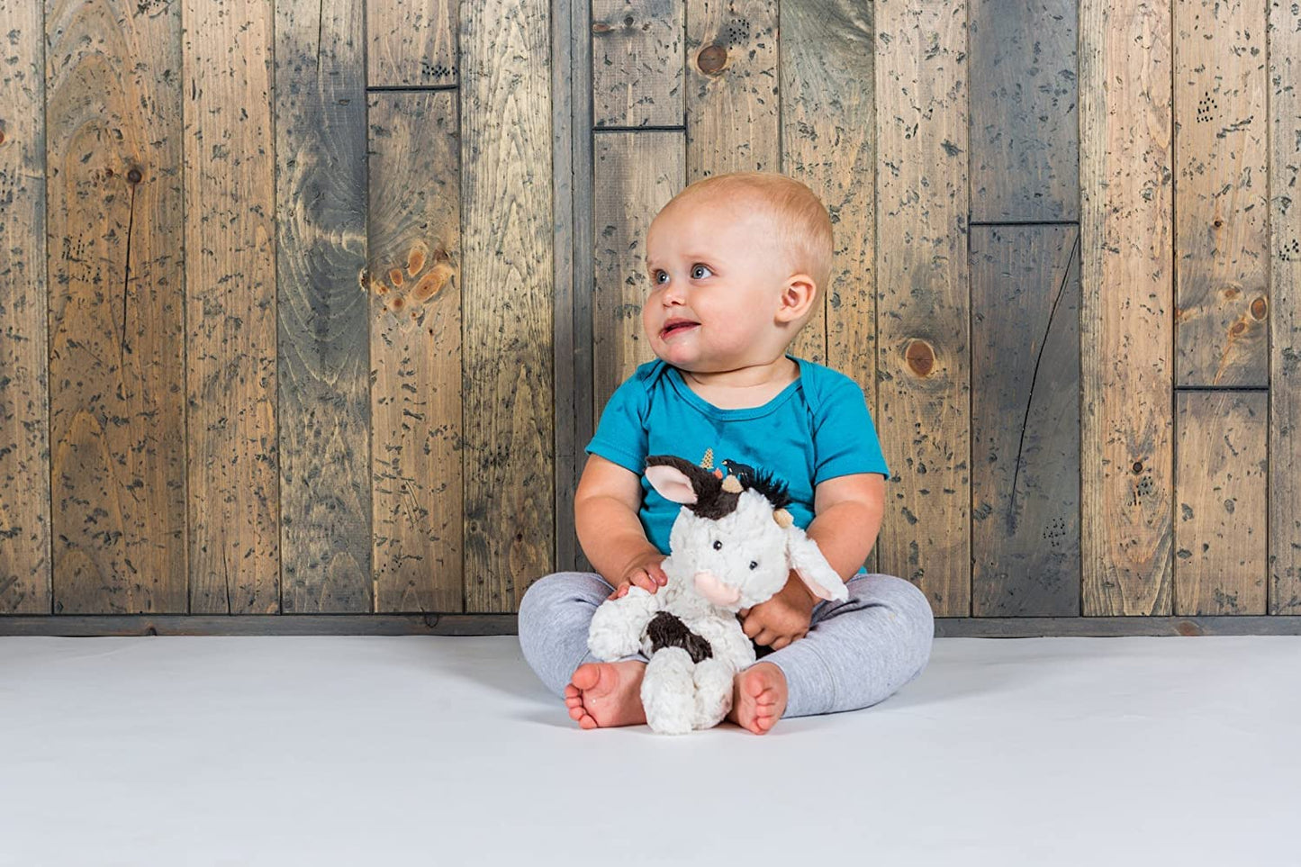 Mary Meyer Putty Nursery Bunny Soft Toy, Cow, 1 Count (Pack of 1)