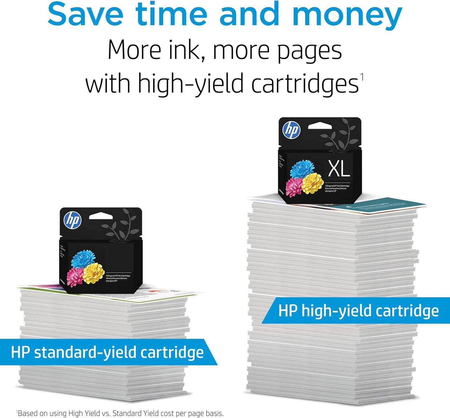 HP 67 Black/Tri-Color Ink Cartridges (2-Pack) | Works with DeskJet 1255, 2700, 4100, Envy 6000, 6400 | Instant Ink Eligible | 3YP29AN | Packaging May Vary