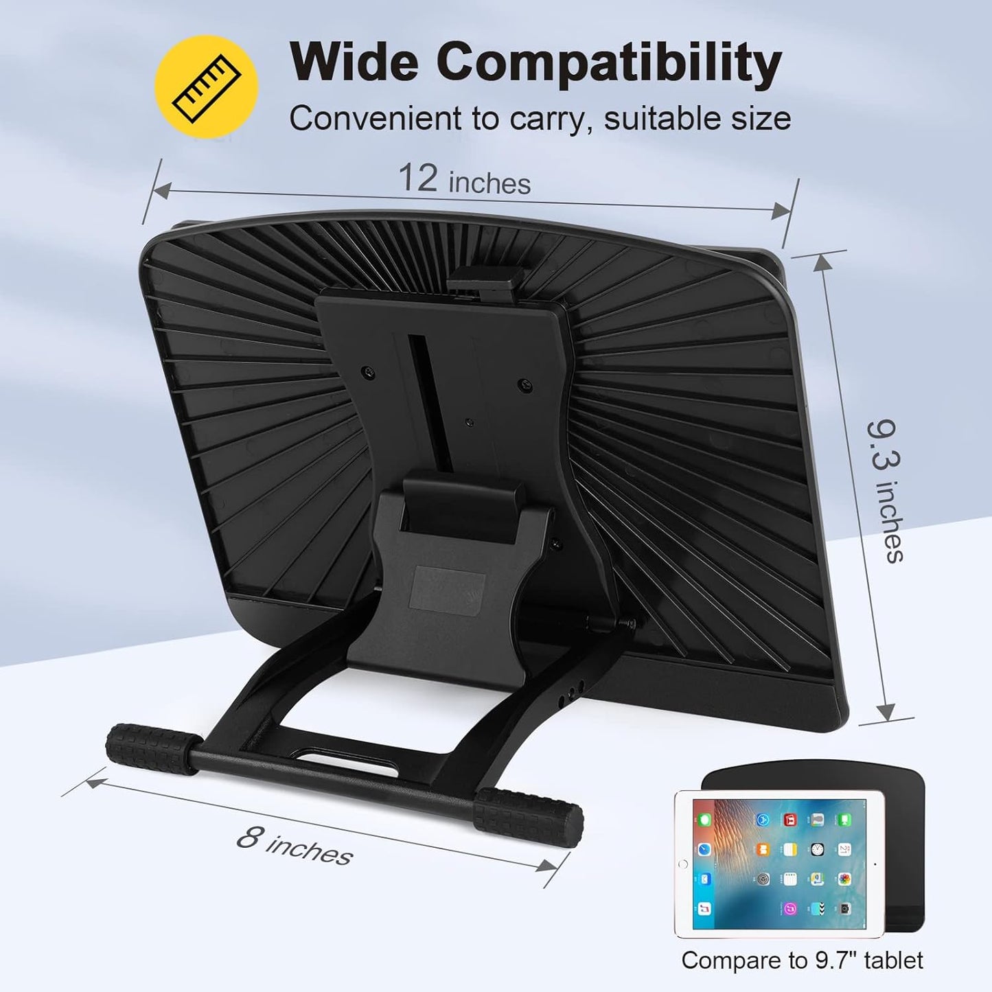 Parblo PR 100 Universal Drawing Tablet Stand Adjustable for 10 to 16 Inches Digital Graphics Drawing Monitors Art Tablets Laptops