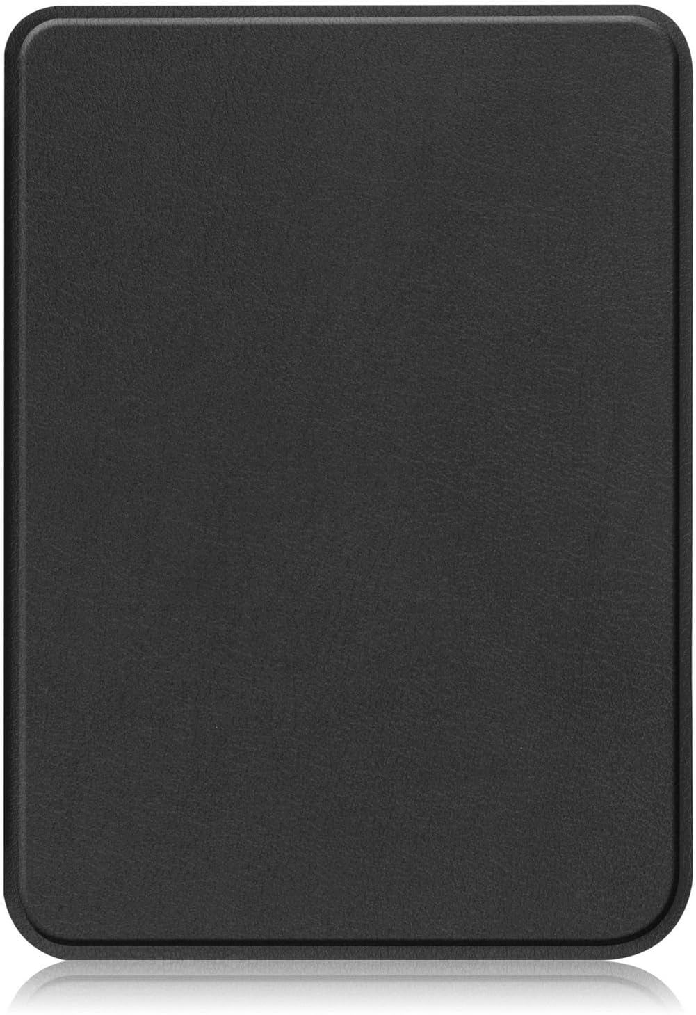 Case for Kobo Clara Colour 6.0 inch 2024 Released, with Auto Sleep/Wake, Soft TPU Matte Back Cover, Slim Lightweight Shell Protective Smart Cover for Kobo Clara BW 6” Case -Black