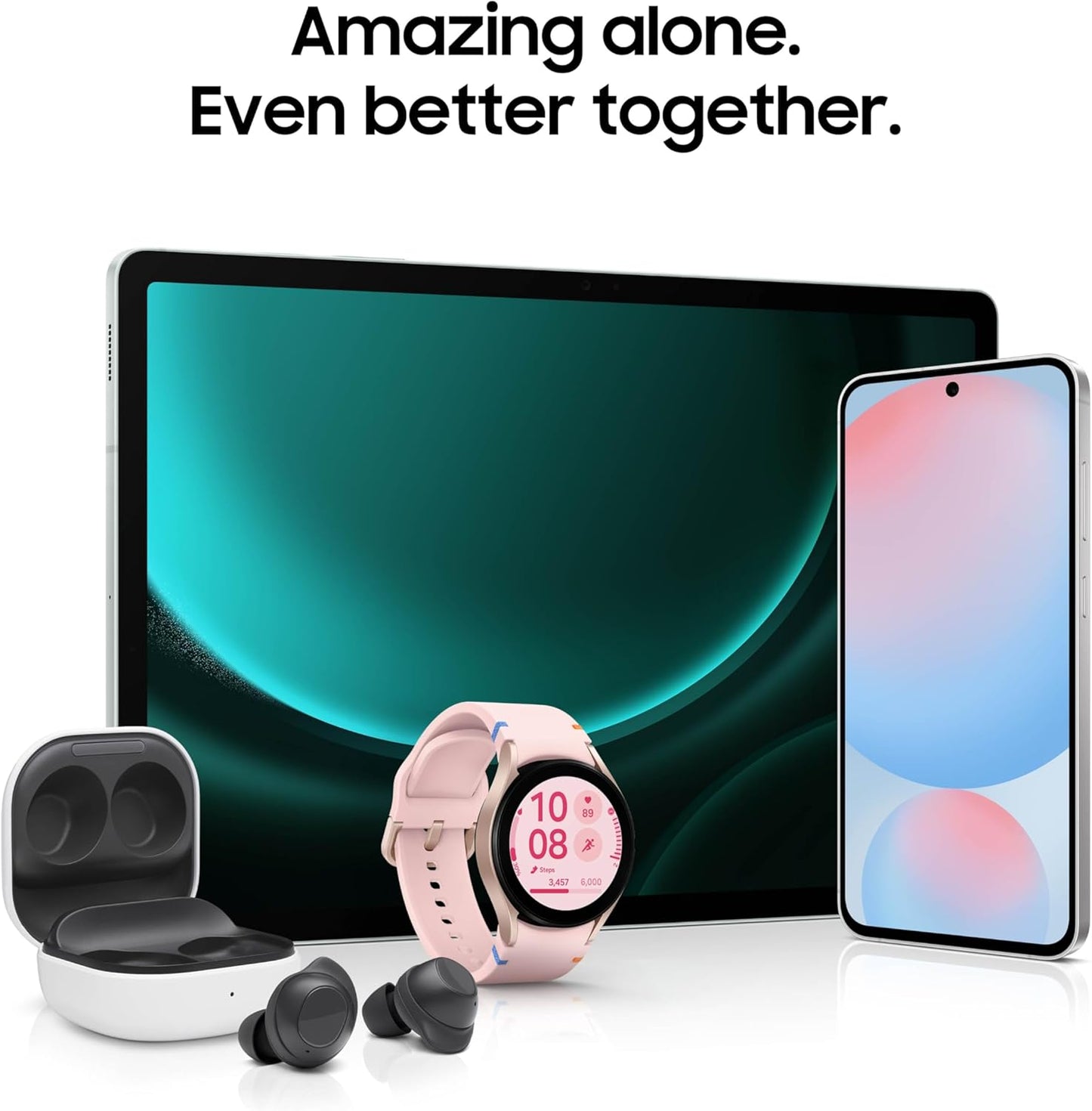 SAMSUNG Galaxy Watch FE 40mm LTE AI Smartwatch w/Fitness Tracking, BIA Sensor, Personalized HR Zones, Heart Rate Tracker, Sleep Monitor, 2024, Black [US Version, 1Yr Manufacturer Warranty]