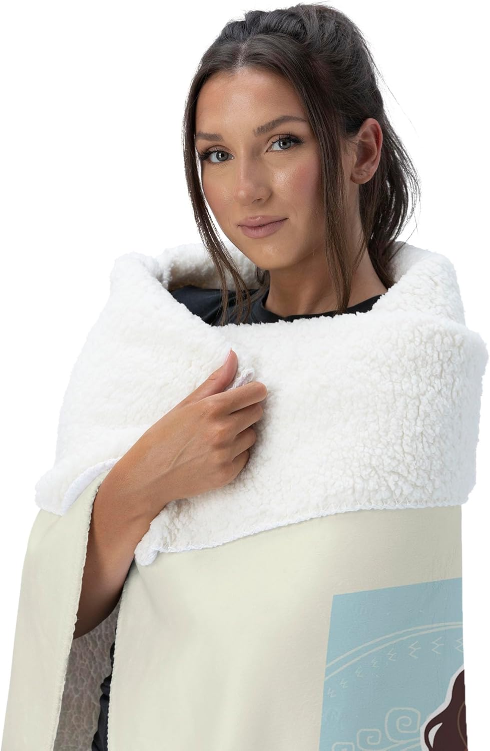 Disney Moana 2, Moana and Friends, Silk Touch Sherpa Throw Blanket, 50 x 60 Inches