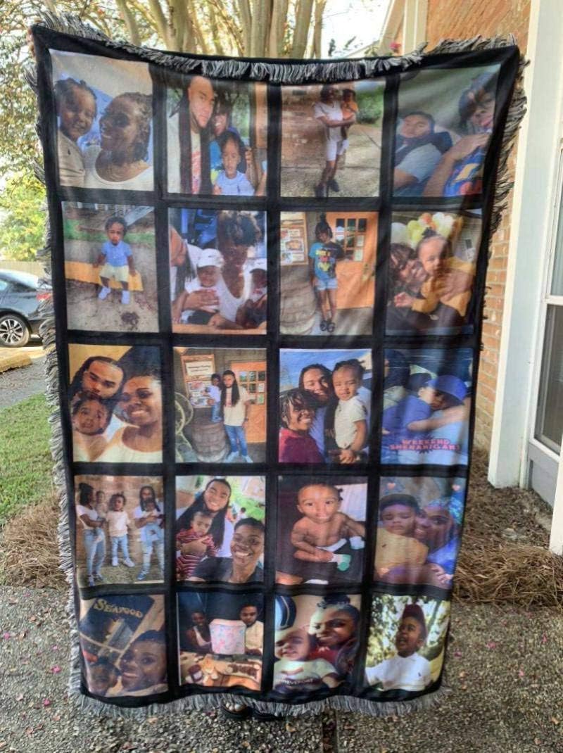 Zeloyaut 1 Pack 40"X60" Sublimation Blank Throw Blanket for Heat Press, Baby Printed Blanket, Velvet and Polyester Made, Custom Personalised Sublimation Photo with 20 Panel