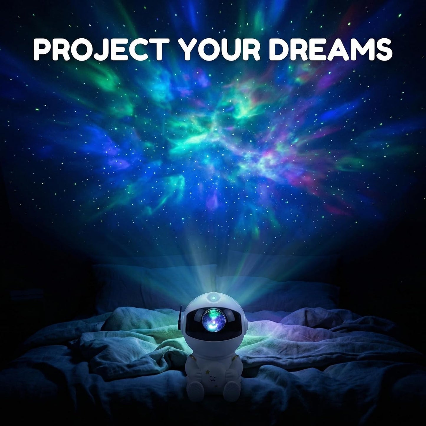 Astronaut Galaxy Projector, Galaxy Projector for Bedroom Night Light Projector, Galaxy Light Projector