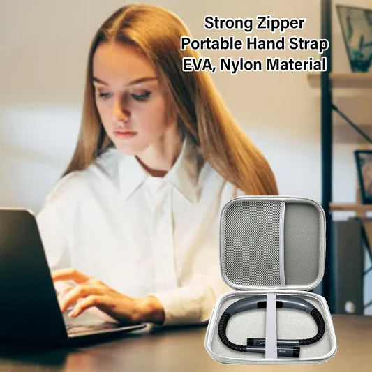 GOWENIC Nylon EVA LED Neck Reading Light Case, Portable Multipurpose, Compatible with Glocusent, for Vekkia, for , for LEDGLE, for TAKKUI, for , for Vont, for