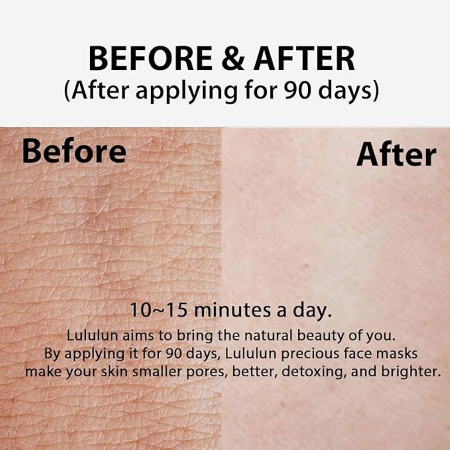 Lululun 32EA Anti Aging Face Mask Sheet for Women & Men, Hydrating Sheet Mask for Even-Toning Skin, Organic Face Mask, Daily Facial Mask Skincare with Green Tea & Shiso Leaf, PRECIOUS CLEAR