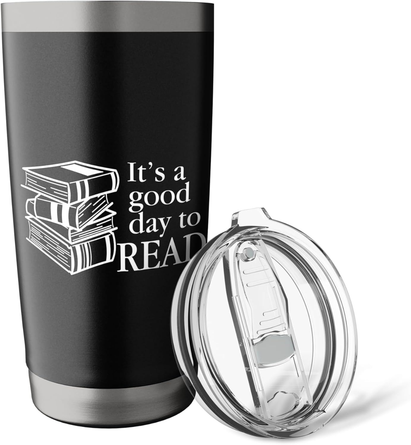 Reading, Men Women Kids, Books, It's A Good Day To Read Stainless Steel Insulated Tumbler
