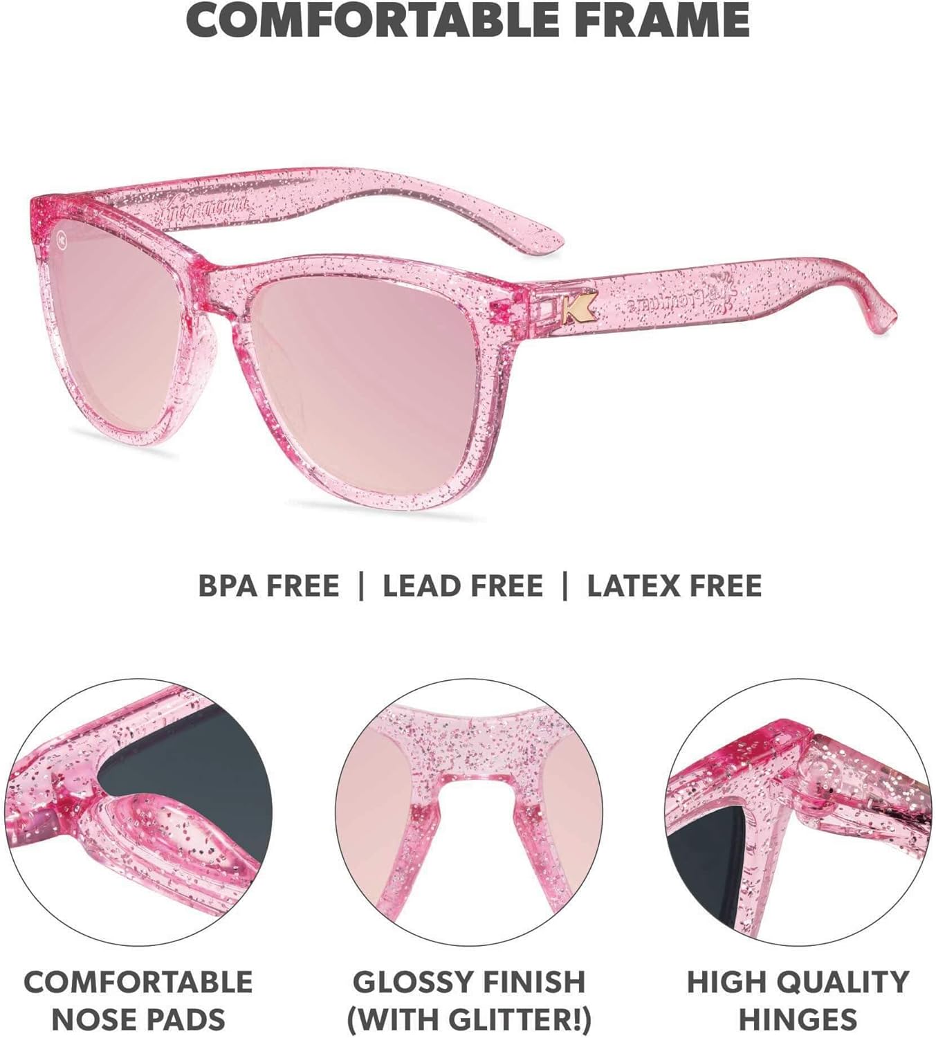 Knockaround Kids Premiums Polarized Sunglasses for Kids - UV400 Protection