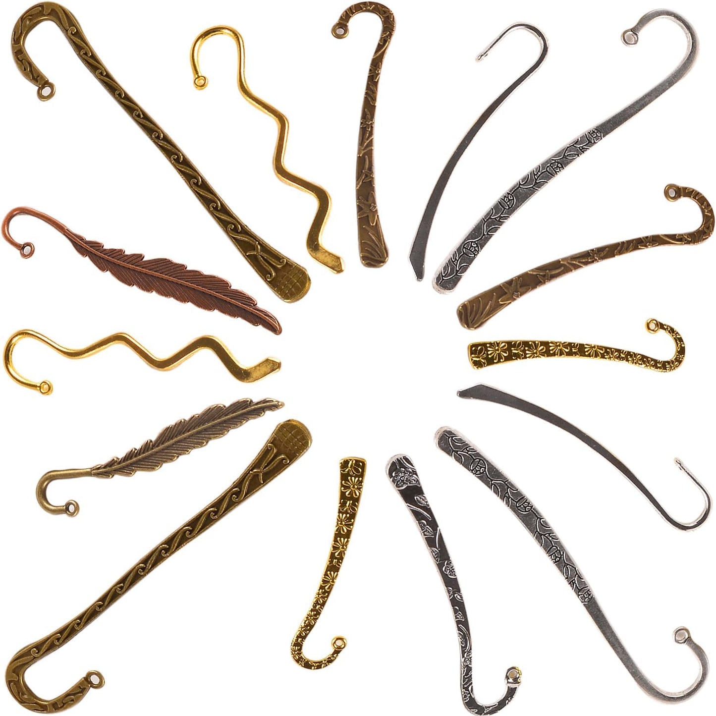 stino Metal Charms for Jewelry Making 100gram, Bulk Tibetan Silver & Gold Plated Trinkets for Earring Necklace Jewelry Making and Findings
