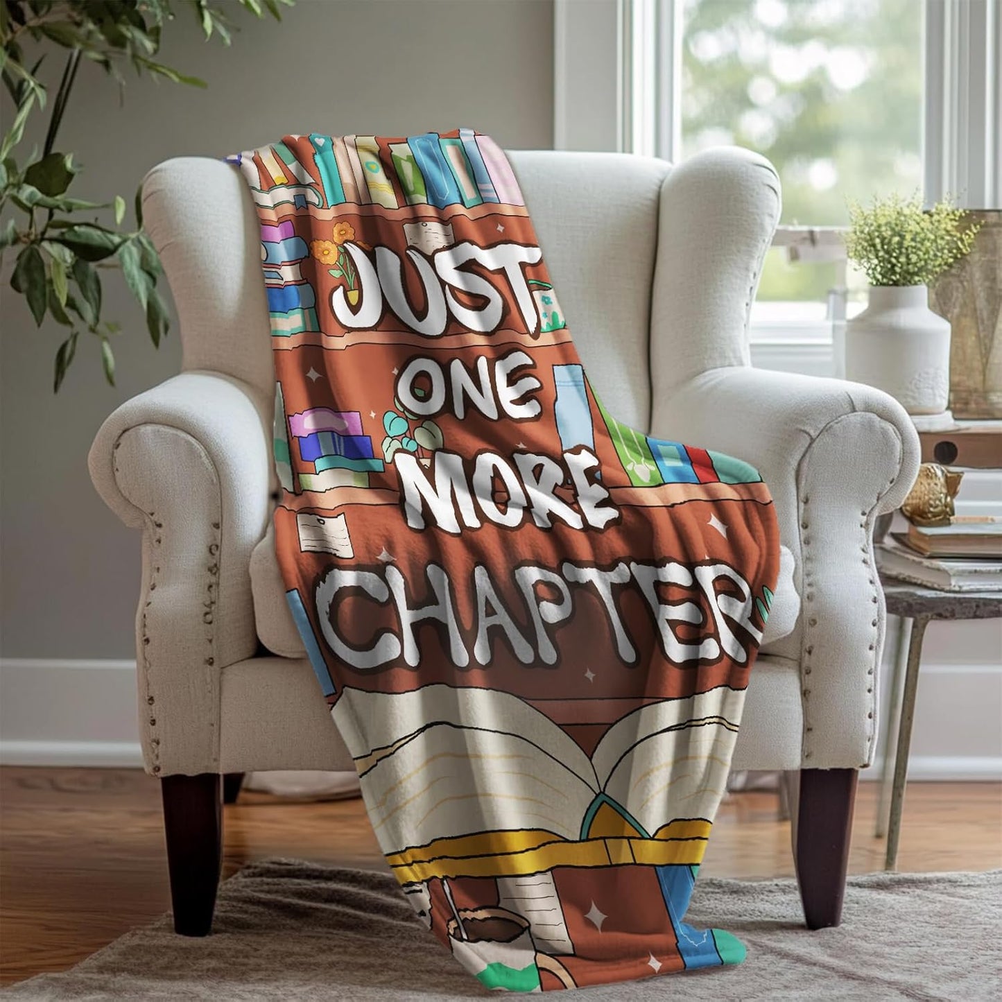 Christmas Book Lovers Blanket Gifts,Book Lover Gifts for Women,Gifts for Book Lovers,Gifts for Readers,Reading Gifts for Readers,Bookish Gift,Gifts for Birthday Christmas Blanket 50"x60"