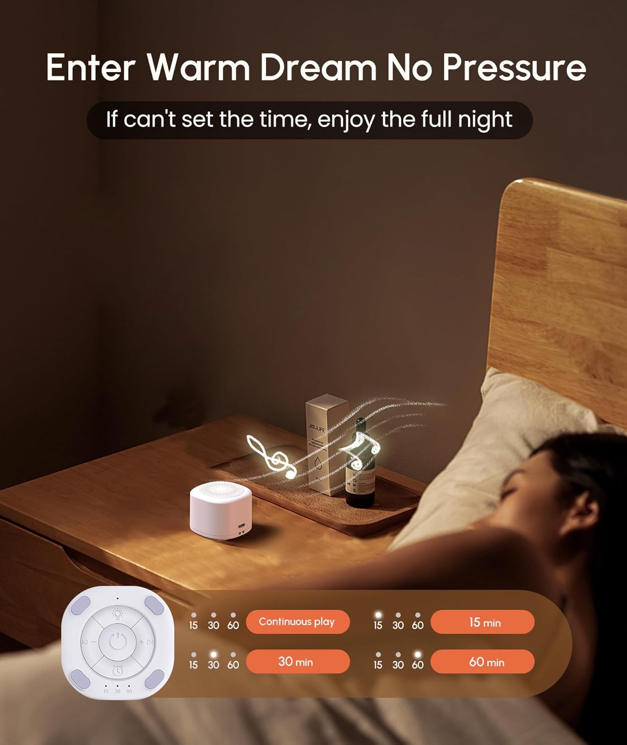 Mini Portable Sounds Machine with 20 Sounds White Noise,Sleeping Sounds Machine 15/30/60min Timer for Travel,Lunch Break,Baby Lullaby, Home, Office, Loud Noise Canceling Machine-2025 Updated Version