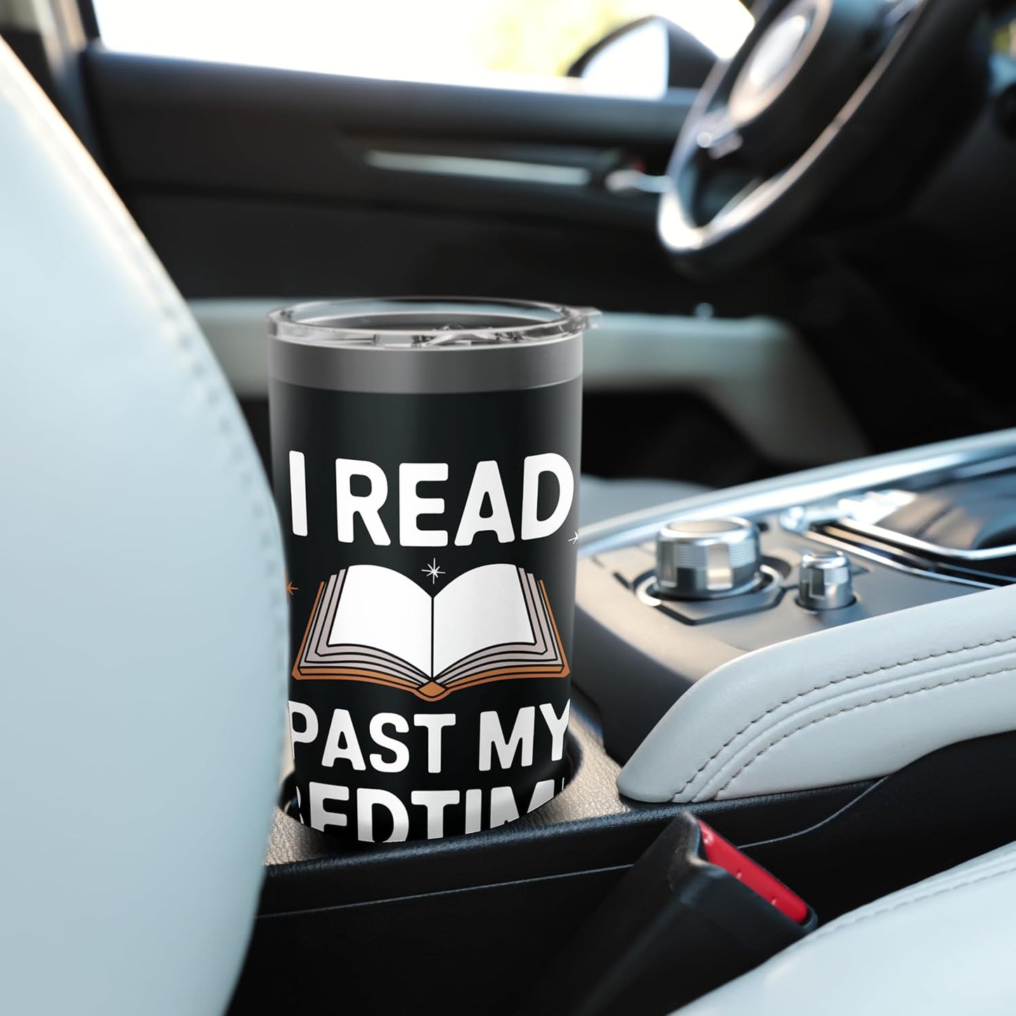 Reading I Read Past My Bedtime Stainless Steel Insulated Tumbler