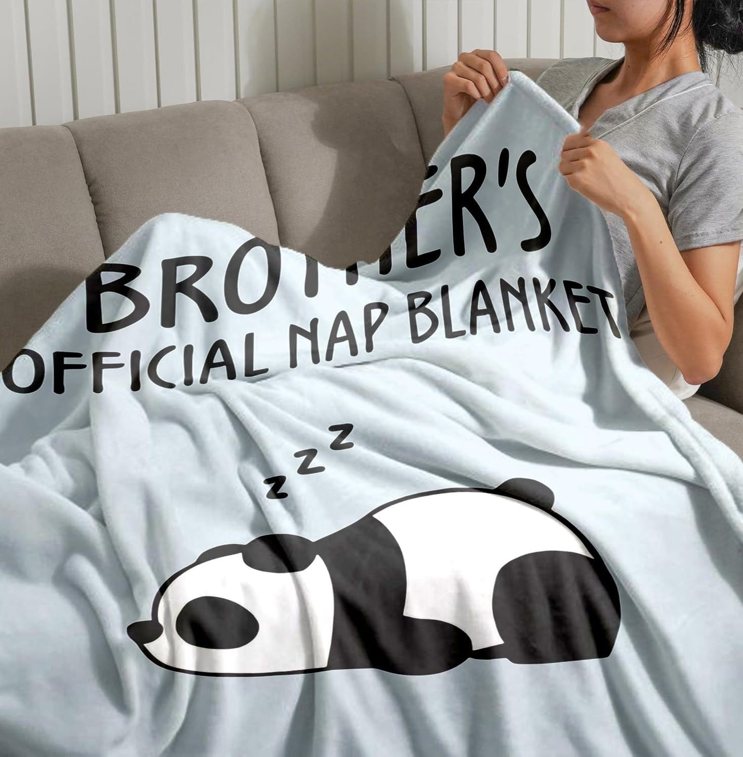 Gifts for Brother Blankets, Funny Birthday Graduation Presents, Brother Gifts, Graduation Blanket, Funny Bro Gifts Blanket, Soft Flannel Throw Blanket 50x60 Inches