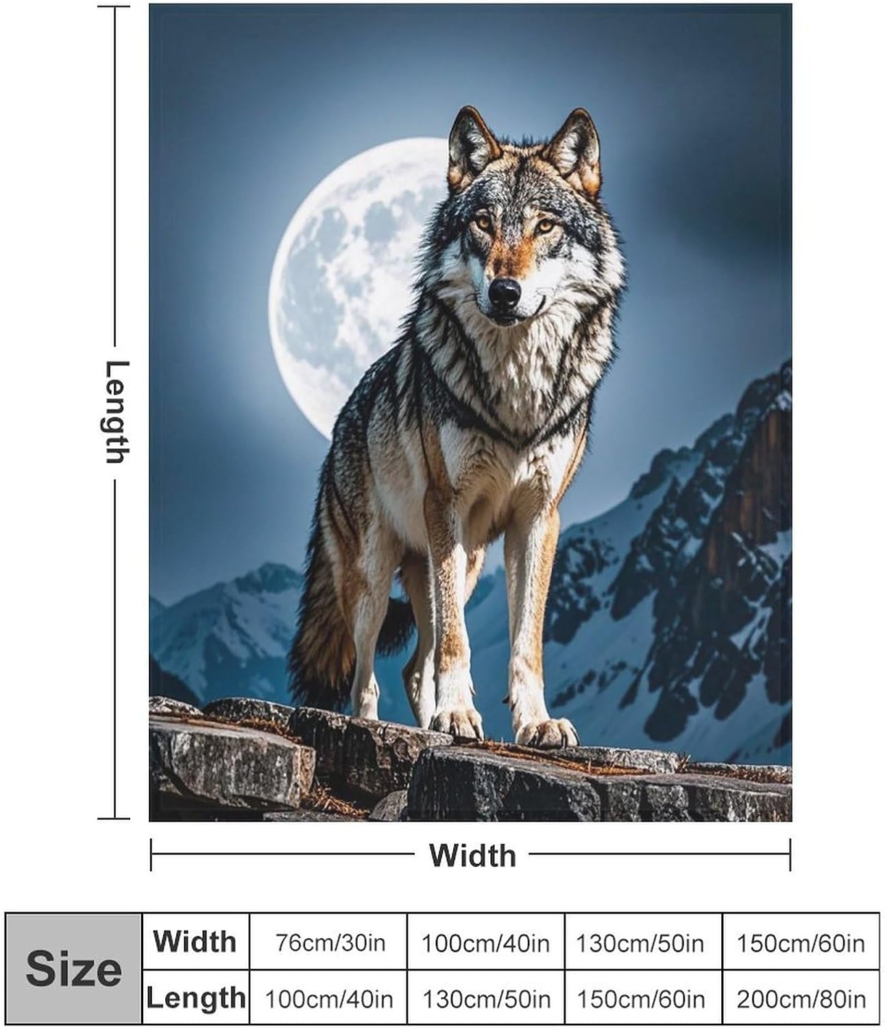 Timberwolves Throw Blanket for Bed Soft Lightweight Blanket Plush Cozy Flannel Blankets for Couch Sofa Chair Office Camping Travel 30"*40"（76 * 100cm）
