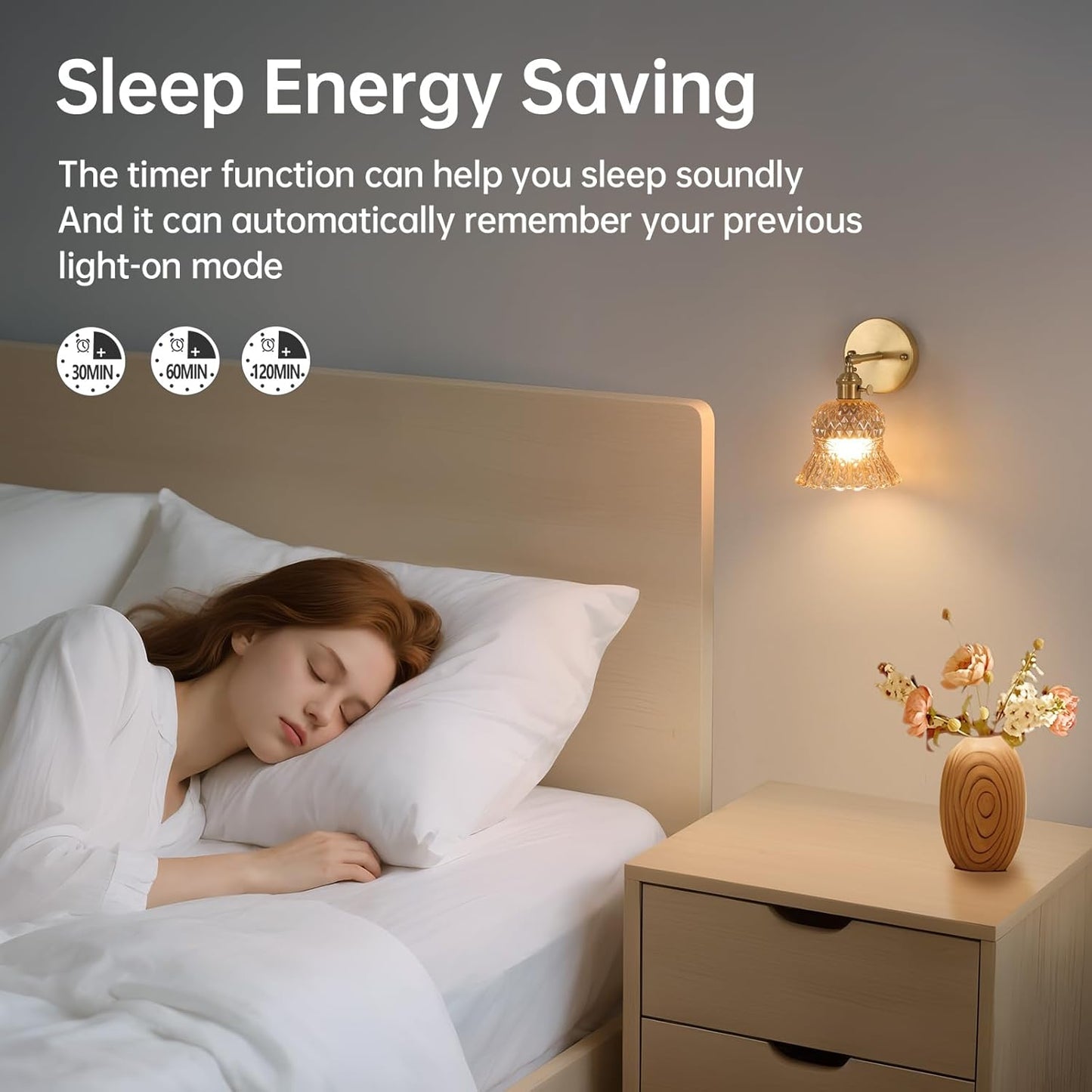 Vintage Battery Operated Wall Sconces Set of Two, Rechargeable Battery Powered Wall Sconce with Remote Control, Wireless Dimmable LED Light for Bedside Indoor Living Room (Amber Pineapple)