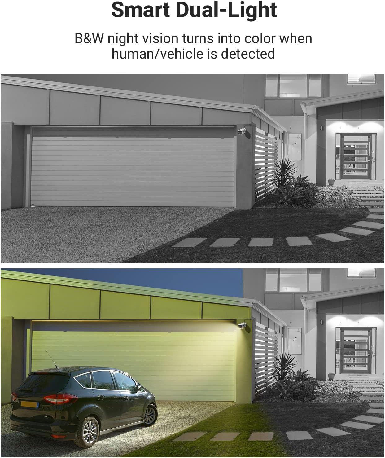 ANNKE Home Wired Camera Security System with Audio, 8CH 3K Lite H.265+ AI DVR with 1 TB Hard Drive and 8 X 1080P IP67 Weatherproof Cameras with Dual Light, Human/Vehicle Detection, Color Night Vision