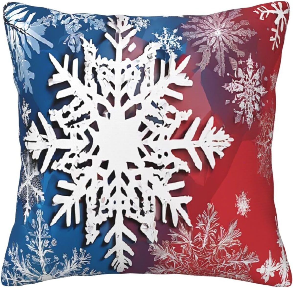 All-Season Square Pillow Covers 18"X18", Glitter Sequin Spot, Decorative Throw Pillow Covers for Sofa Bed Couch, Hidden Zipper Cushion Cover, Square Lumbar & Accent Pillowcases for Home Decor