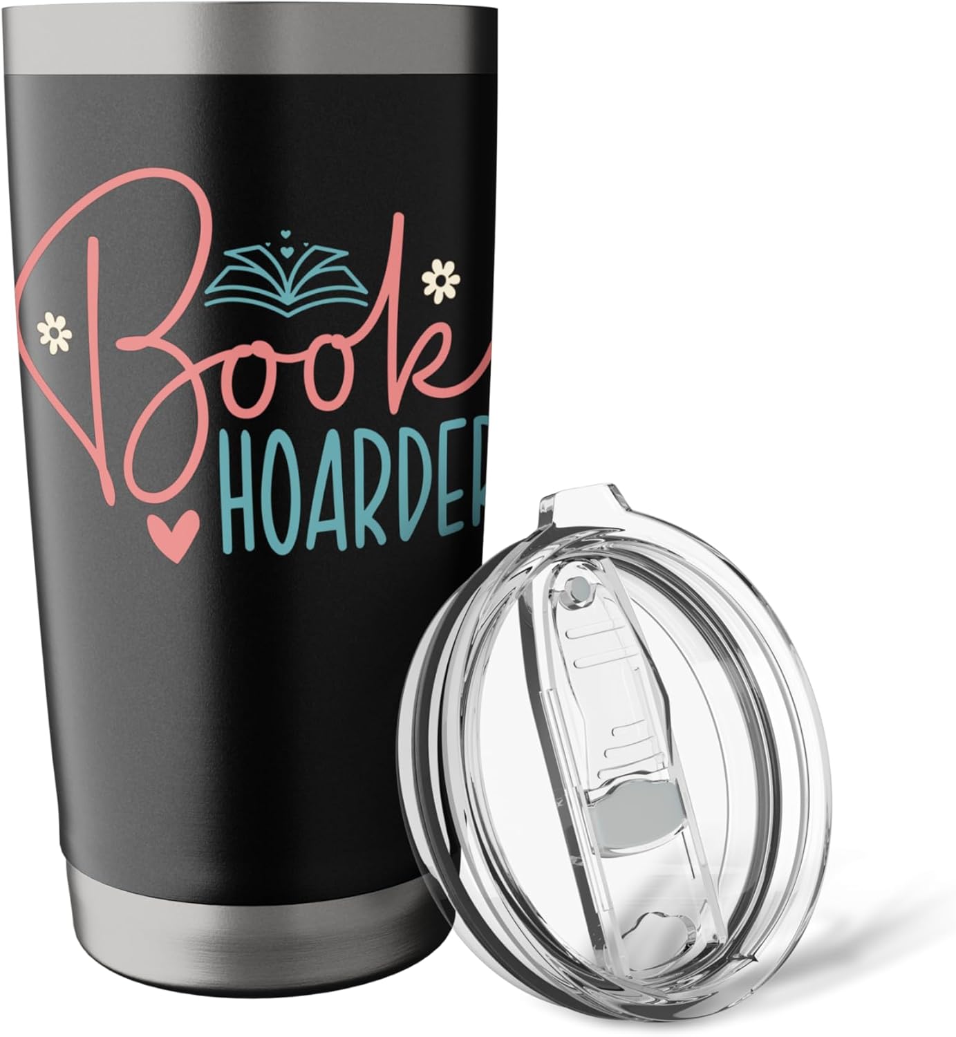 Book Hoarder Stainless Steel Insulated Tumbler