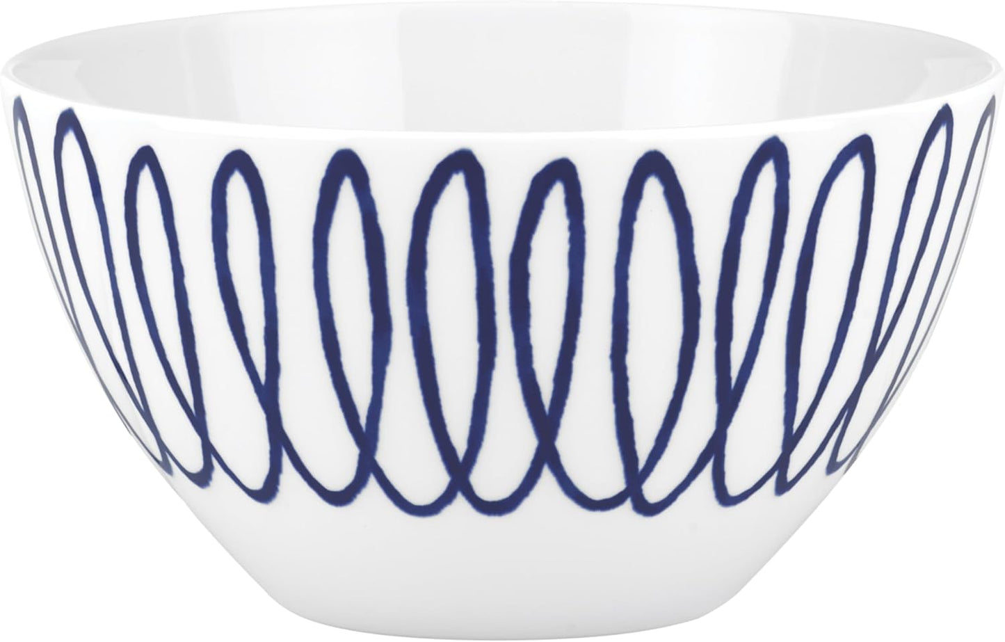 Kate Spade New York Charlotte Street West 16-Piece Dinnerware Set, 15.75 LB, Blue
