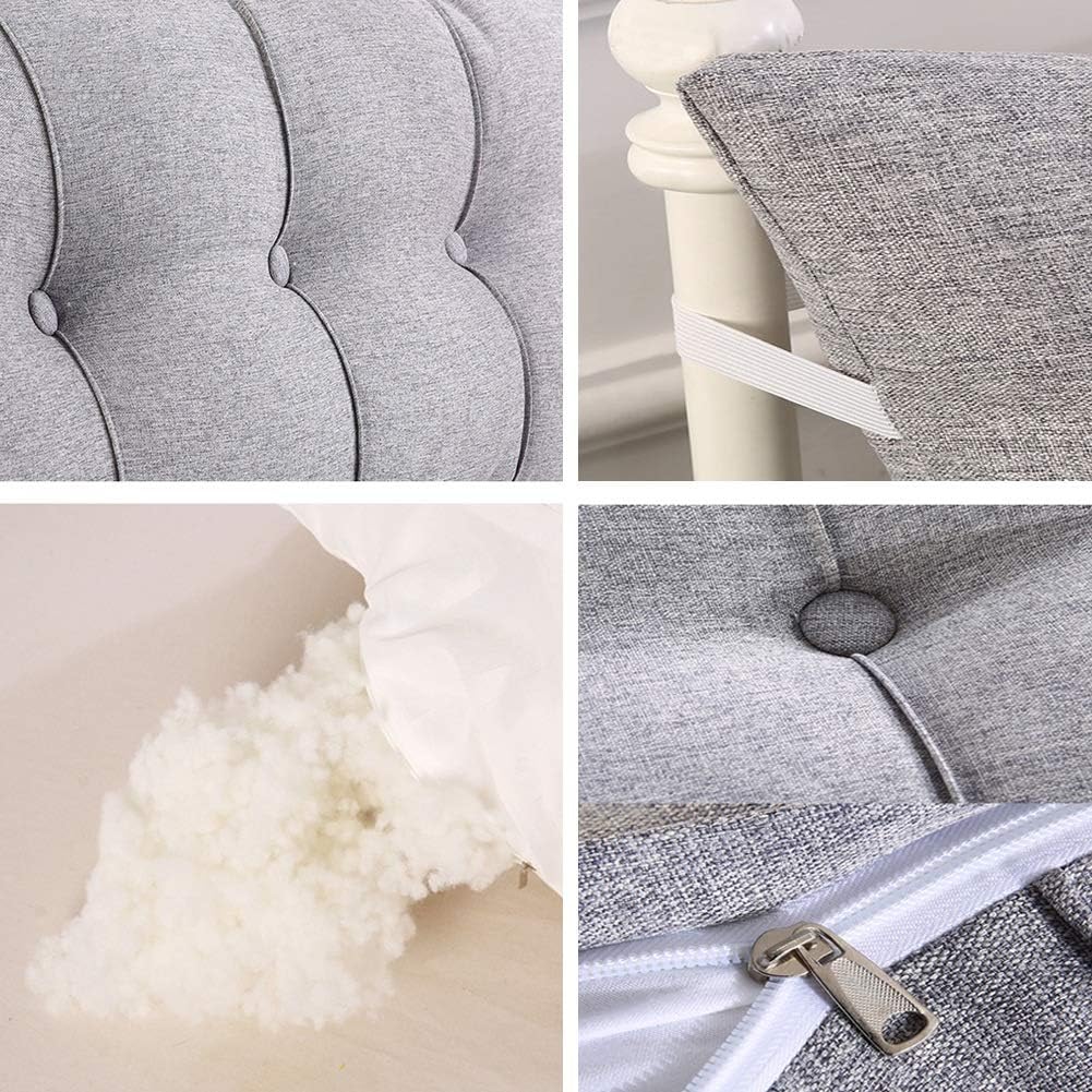 Headboard Cushion Backrest Lumbar Support Reading Pillow Suitable for All Bed Types Washable 5 Colors 7 Sizes (Color : Red Size : 180CM) (Blue 60CM)