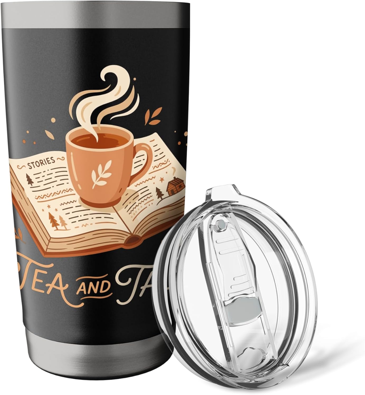 Stories Tea And Tales Still Read Childrens Books Reader Stainless Steel Insulated Tumbler