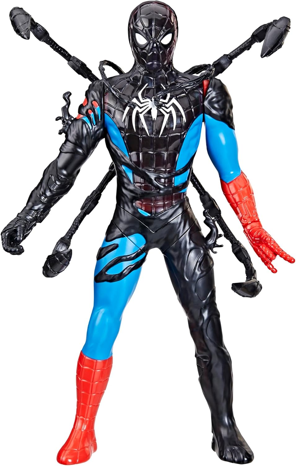Marvel Spider-Man VenomVersus Spider-Man Liquid Shifter Action Figure with Accessories, 11-Inch-Scale Super Hero Toys for Kids Ages 4 and Up