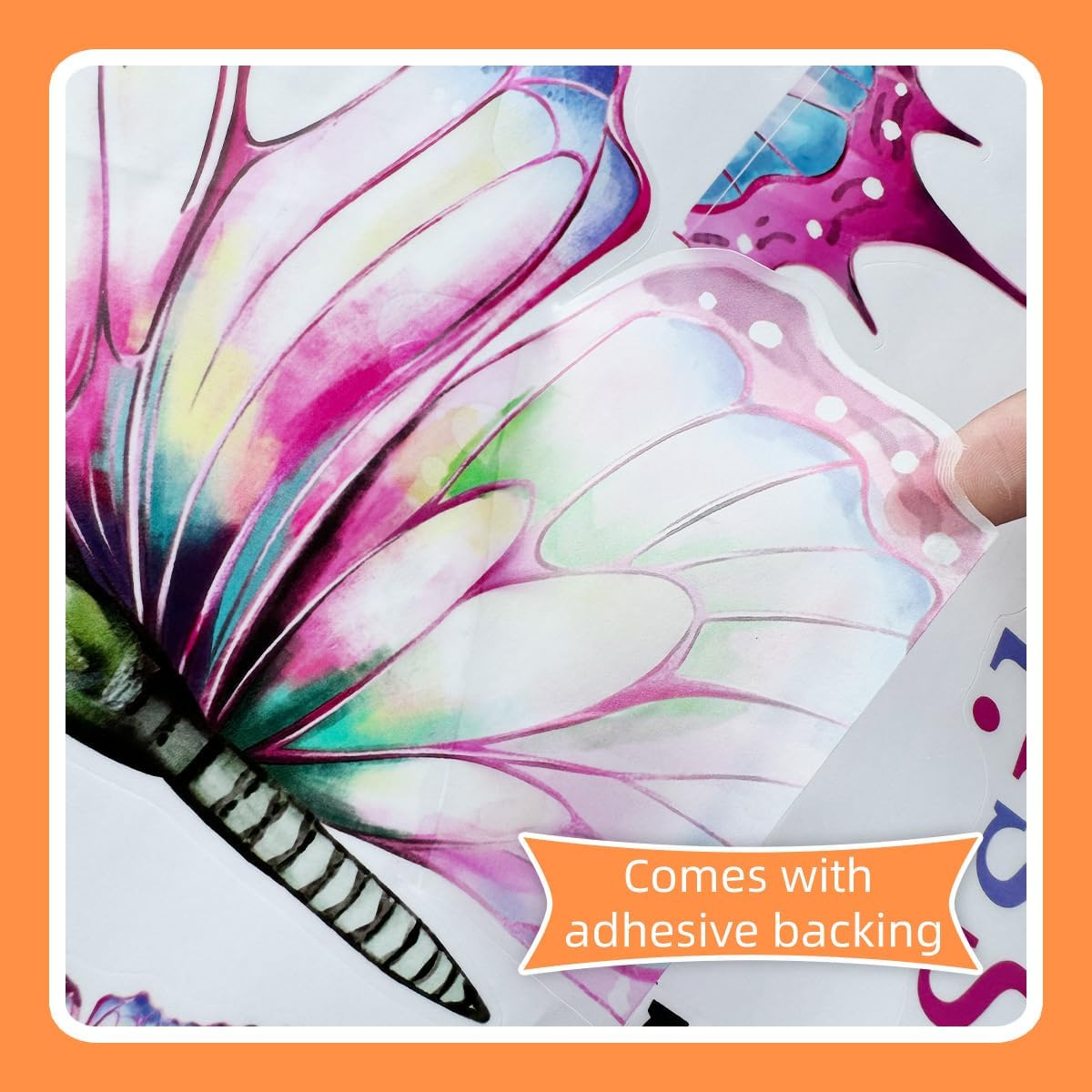 Believe in Yourself Positive Quotes Inspirational Wall Decals for Girls Bedroom Removable Colorful Office Decor for Women Vinyl Motivational Stickers Peel and Stick with Butterfly Art Murals