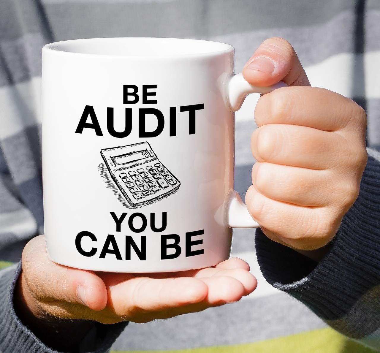 Retreez Funny Mug - Be Audit You Can Be Auditor Accountant Finance 11 Oz Ceramic Coffee Mugs - Funny, Sarcasm, Motivational, Inspirational, birthday gifts for friends, coworkers, siblings, dad or mom