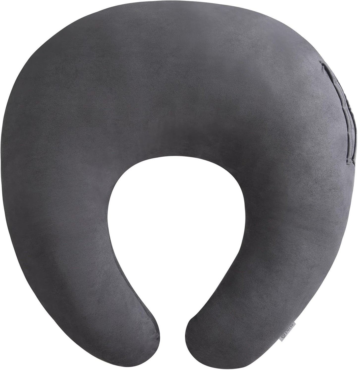 ENITYA Extra Large Ergonomic Gaming & Reading Pillow Washable Suede Cover Only