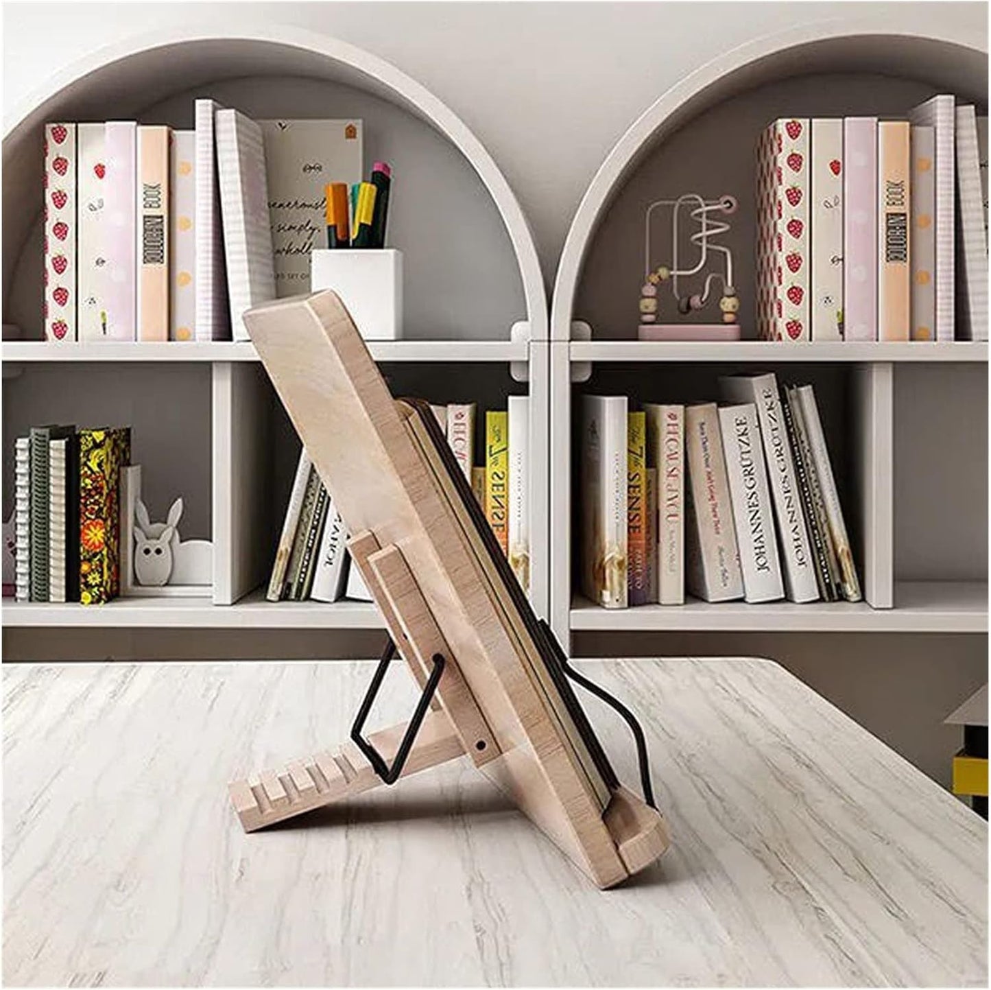 Book Stand Desk Book Stand Reading Rest Book Holder Adjustable Cookbook Documents Holder Portable Sturdy Bookstands