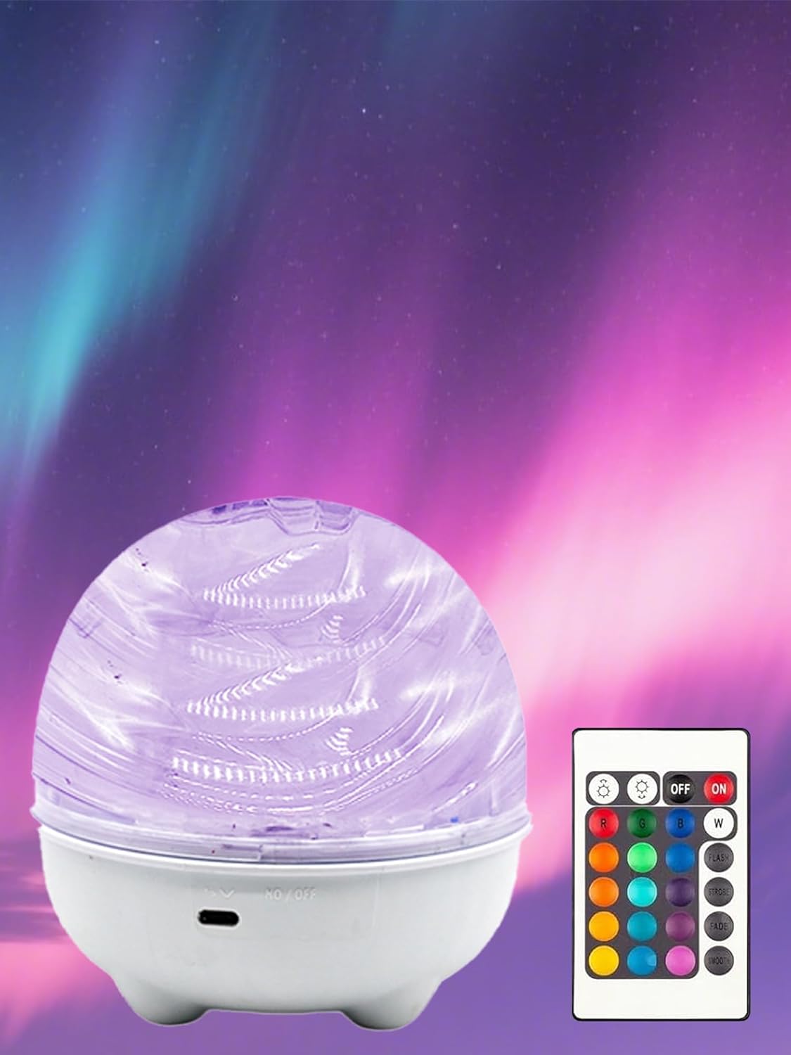 Bath Lights for Kids, 2400mAh Cordless Ocean Projector with Remote & Touch Control, Splash-Resistant Rechargeable Shower Light (Not Waterproof), 16 Colors & 4 Modes for Bath Time & Bedroom