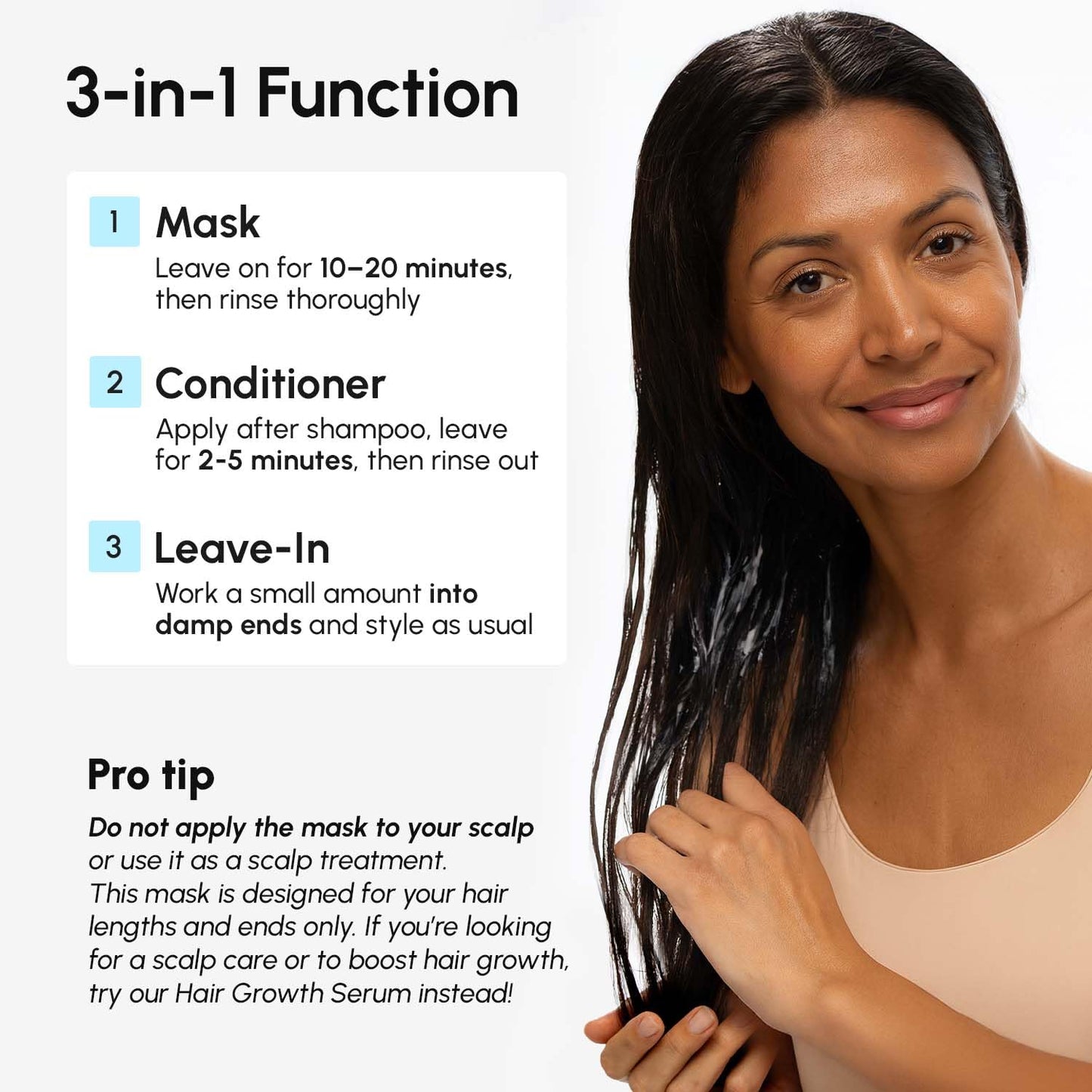 MAREE Deep Conditioning Hair Mask for Damaged Hair Treatment – Keratin Hair Care for Hydrating Growth Repair Moisturizing – Dry Curly Color Refreshing – Tratamiento Mascarilla Para el Cabello Seco