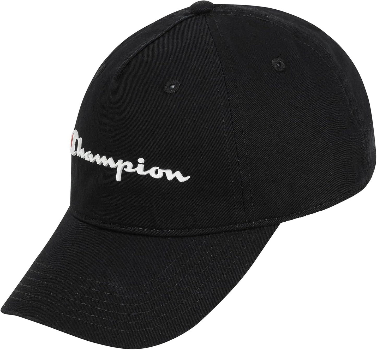 Champion Men's Hat, Classic Twill Hat, Cotton, Baseball Cap for Men With Leather Back Strap