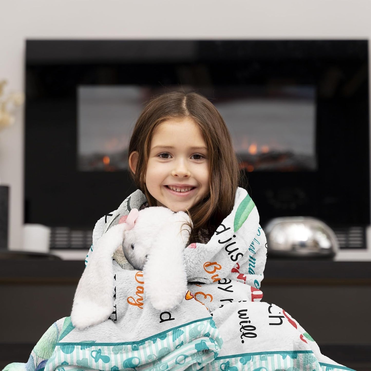 Xutapy Granddaughter Gifts from Grandma/Grandpa, Birthday/Graduation/Baptism Gifts for Granddaughter Blanket 40’’x50’’