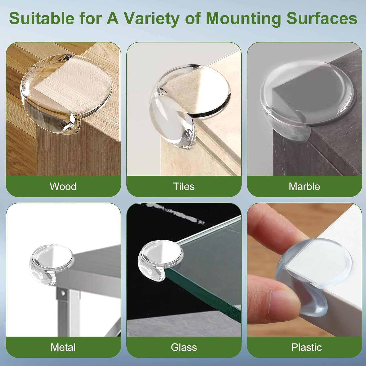 36 Pack Corner Protector Baby, Table Corner Protectors for Baby Clear Corner Protectors for Furniture Corner Guards Baby Proof Bumpers Corner Covers Baby Safety Child Proofing