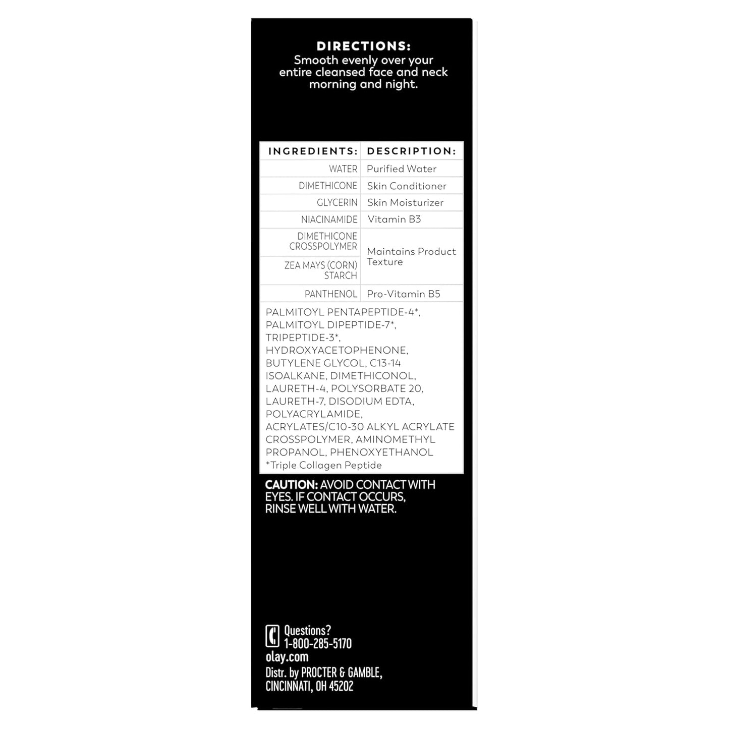 Olay Serum, Regenerist Light Gel Face Moisturizer, Fragrance-Free - Anti-Aging, Anti-Wrinkle, Hydrating, Firming, Smoothening, Improves Fine Lines and Elasticity - Amino Peptide Complex, 1.7 oz