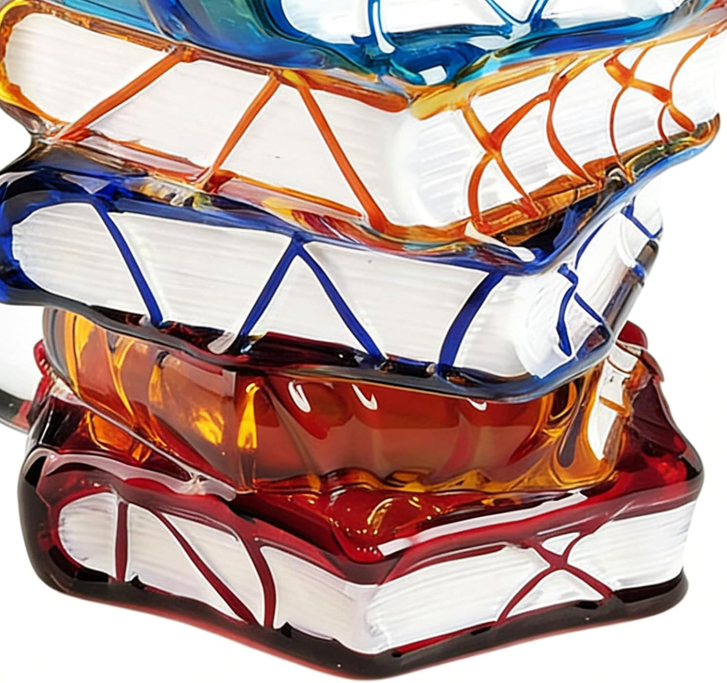 Coffee Mug - Colorful Heat-Resistant Drinkware,Glass Cup for Book Lovers - for Tea Milk Water Juice Readers Librarians Reading Enthusiasts Home Dorm Apartment