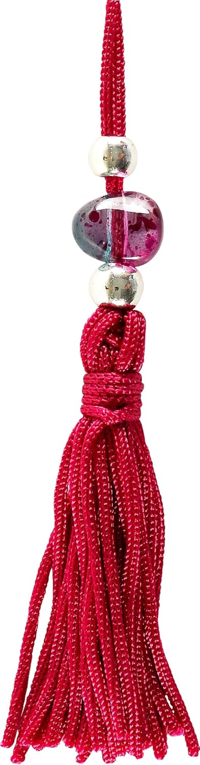 A Wise Woman Once Said Beaded Cardstock Bookmark