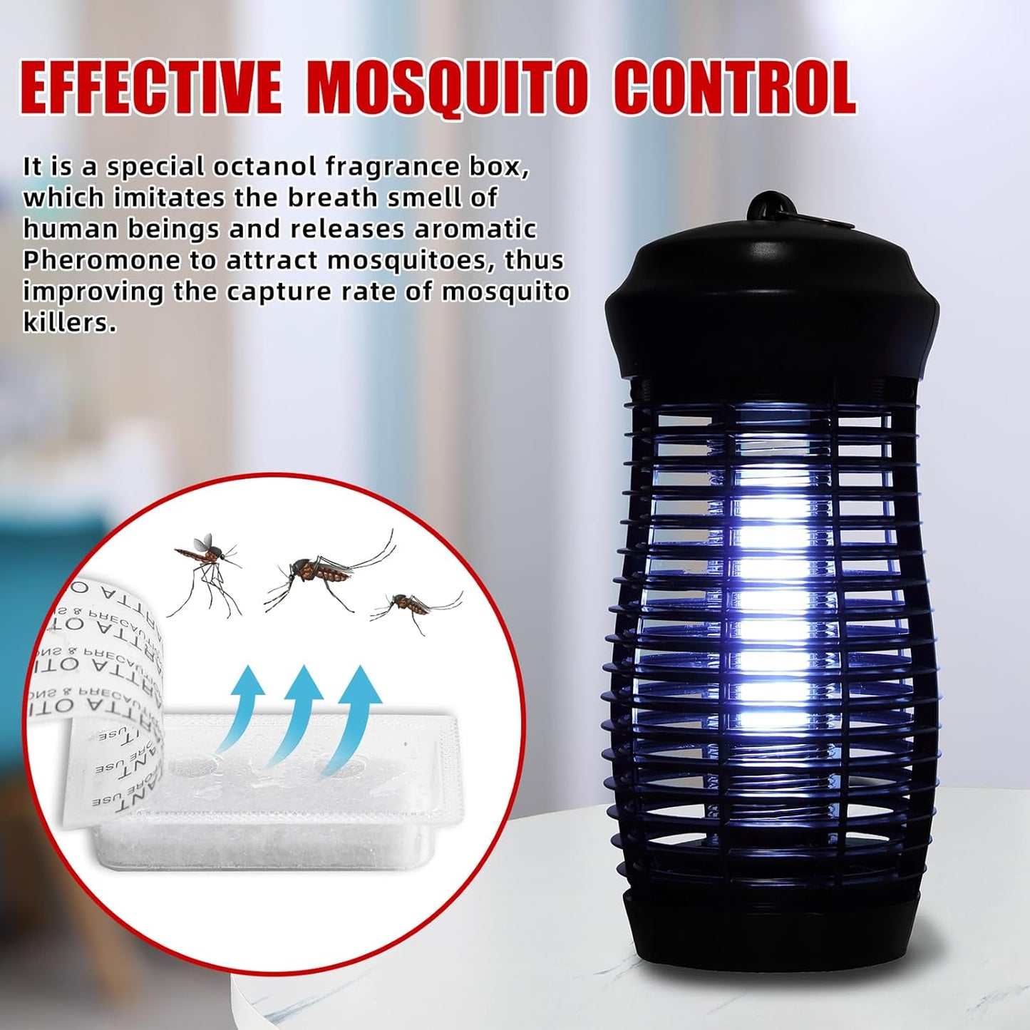 ALLRoad Mosquito Magnet Attractant, 2 Pcs Octenol Biting Insect Attractant Refill for Bug Zapper