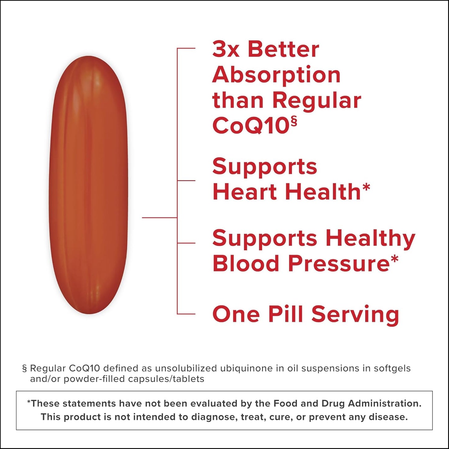 Qunol Ultra CoQ10 100mg Softgels- 3x Better Absorption, Antioxidant for Heart Health & Energy Production, Coenzyme Q10 Vitamins and Supplements, 3 Month Supply, 90 Count