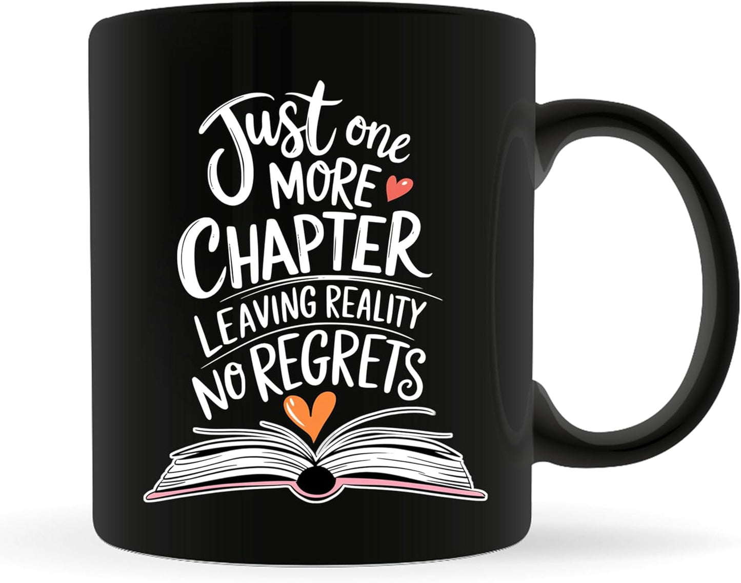 Book Lovers Coffee Mug 11oz Black -One Chapter A - Gift for Book Club Bookworm Bookish Reading Nerdy Avid Readers Women