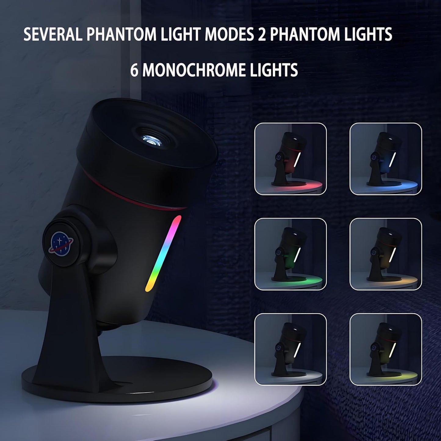 [2025 8th Gen] Star Projector, Galaxy Projector for Bedroom Night Light with Timer, Solar System Realistic Space Planetarium Projector Moon Lamp, Room Decor for Ceiling Kids Adults