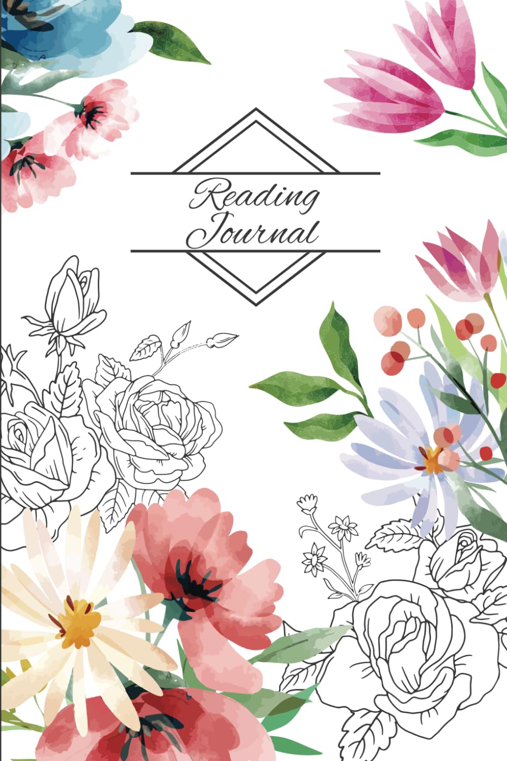 Reading Journal: Reading log/ Book Lovers Reading Journal / Reading Diary/Reading Tracker/Reading Planner/Reading List/ Student Reading log/ Reading ... Notebook /Book Journal Book Log/ Book Review
