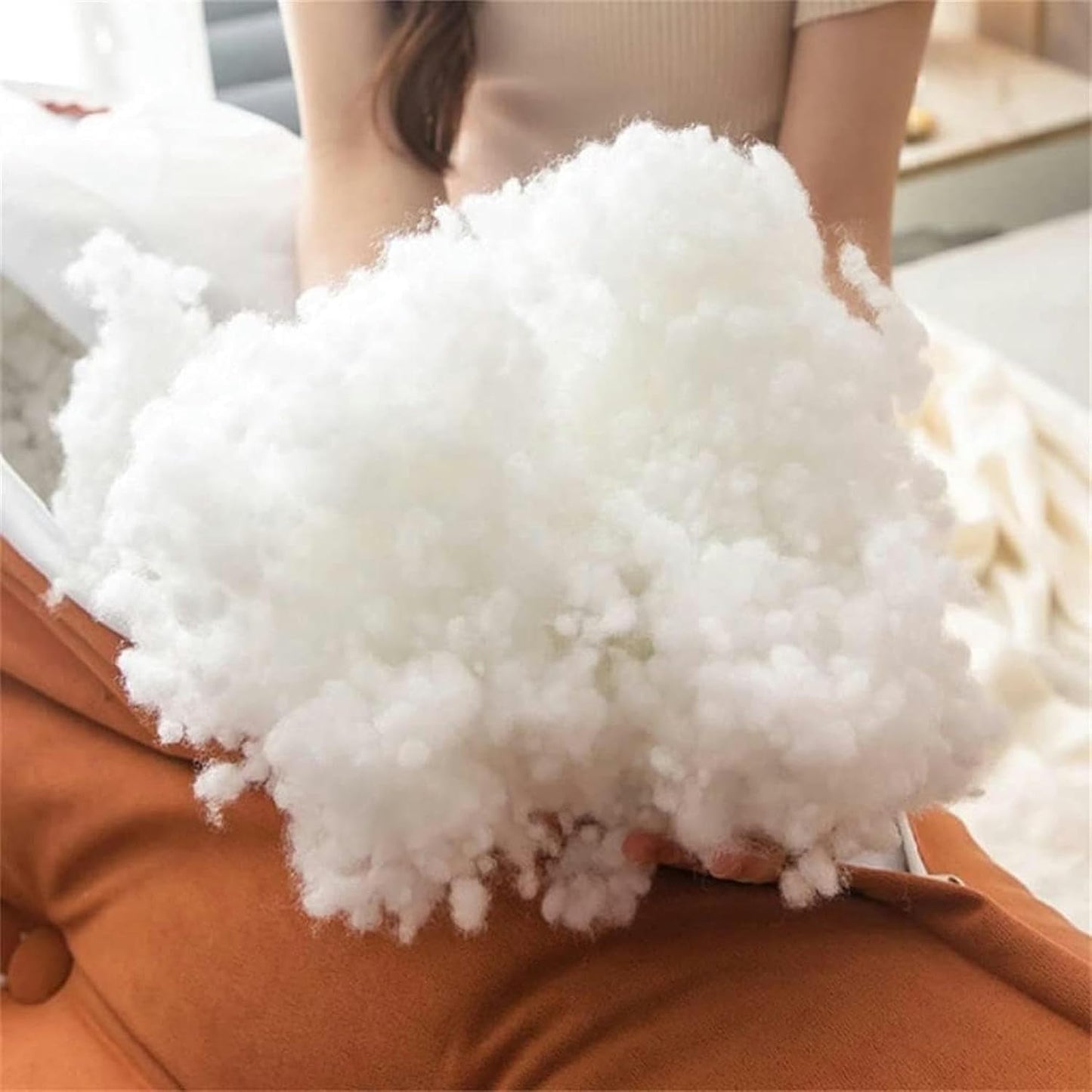 Headboard Cushion, Large Back Cushion Double Tatami Pillow Solid Color Reading Wedge Pillow Sofa Bed Upholstered Cushions Bed Rest Pillows(Orange,100 * 50 * 20cm)