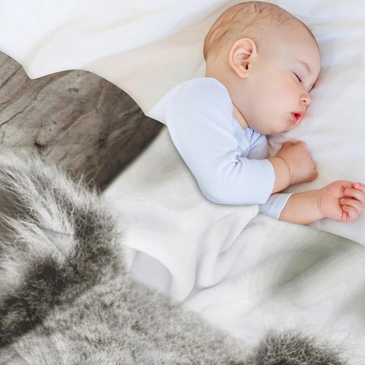 Koala Throw Blanket for Couch Super Soft Warm Lightweight Throw Blankets Cozy Flannel Bed Blanket Cute Decorative Blankets for All Seasons Home Decor Gift 30"*40"（76 * 100cm）