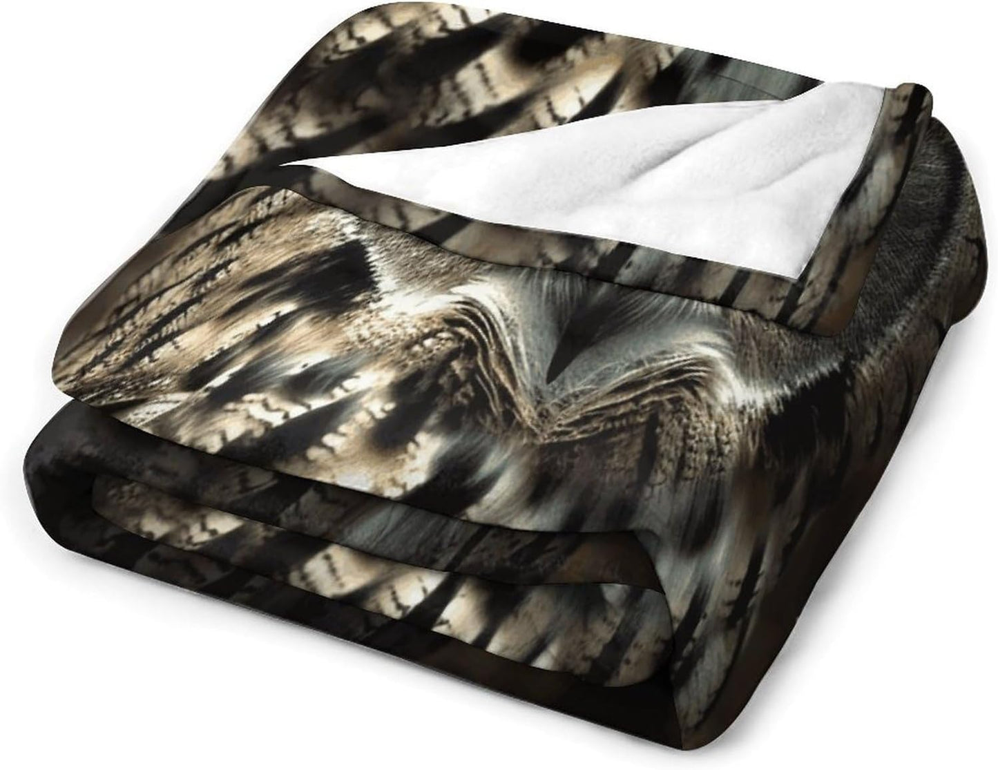 an Owl Throw Blanket for Couch Super Soft Warm Lightweight Throw Blankets Cozy Flannel Bed Blanket Cute Decorative Blankets for All Seasons Home Decor Gift 40"*50" （100 * 130cm）