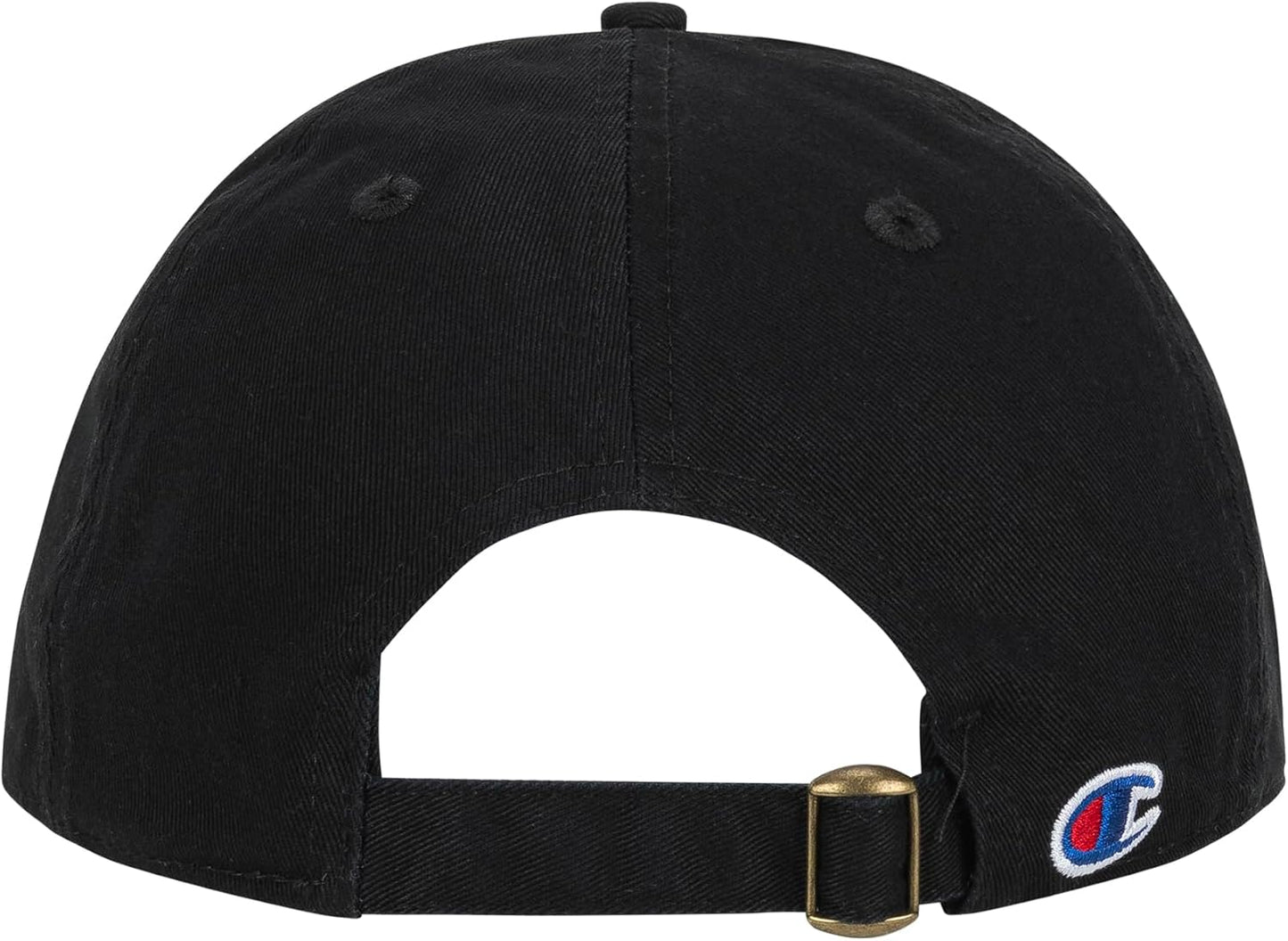 Champion Men's Hat, Classic Twill Hat, Cotton, Baseball Cap for Men With Leather Back Strap