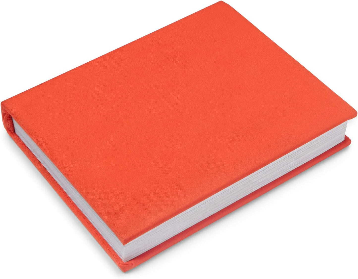 Blue Summit Supplies 6 Stretchable Book Covers for Hardcover, Colorful Fabric Book Cover for Classroom Textbook Protection and Care, Assorted Colors, for 11" by 11" Books, Stretchy