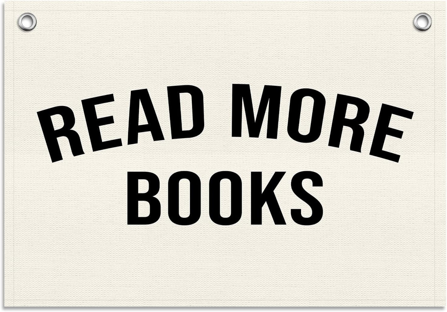 Reading Room Inspirational Wall Decor Canvas Banner, Read More Books Wall Art, Reading Corner Sign, Banner Flag Classroom Nursery Decor Backdrop for Toddlers Room Playroom Read Nook -10